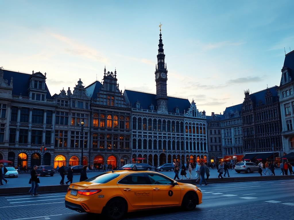 Taxi in Brussel